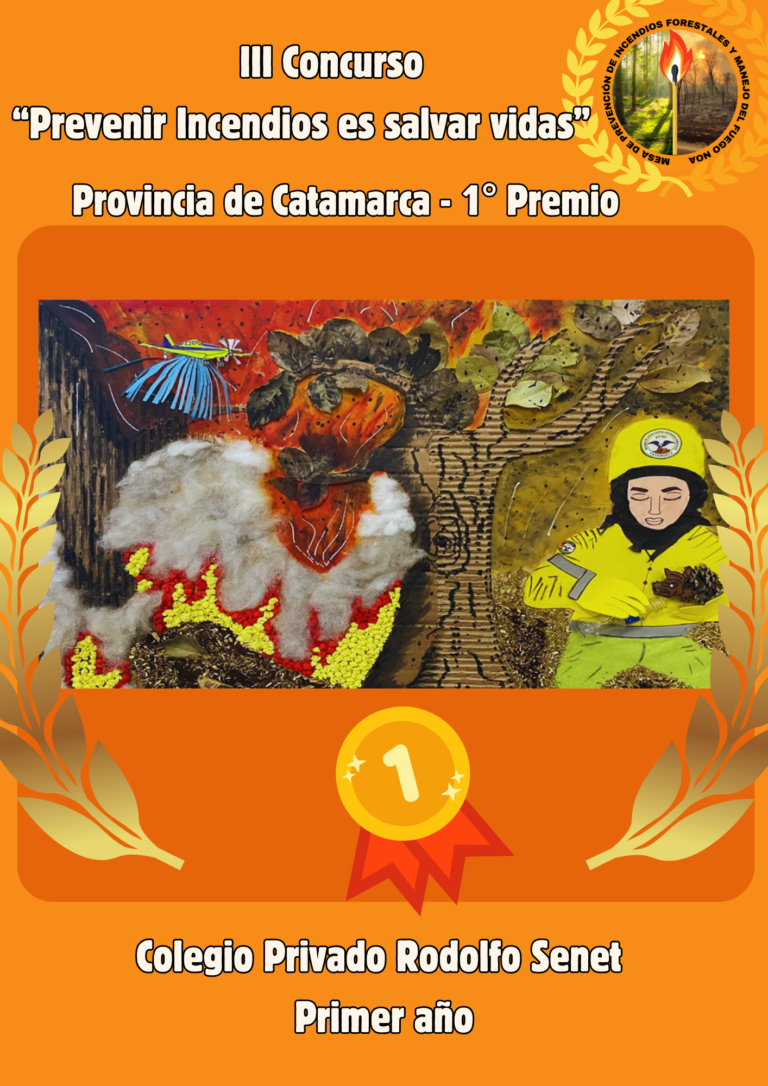 GANADORES del III Concurso “Prevenir incendios es salvar vidas” Provincia de Catamarca